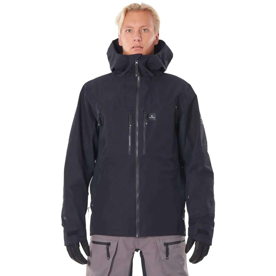 Apparel * | Rip Curl Backcountry Search Jacket 2022 Hot Selling Black