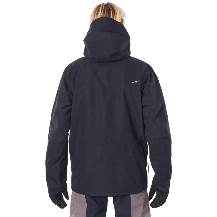 Apparel * | Rip Curl Backcountry Search Jacket 2022 Hot Selling Black