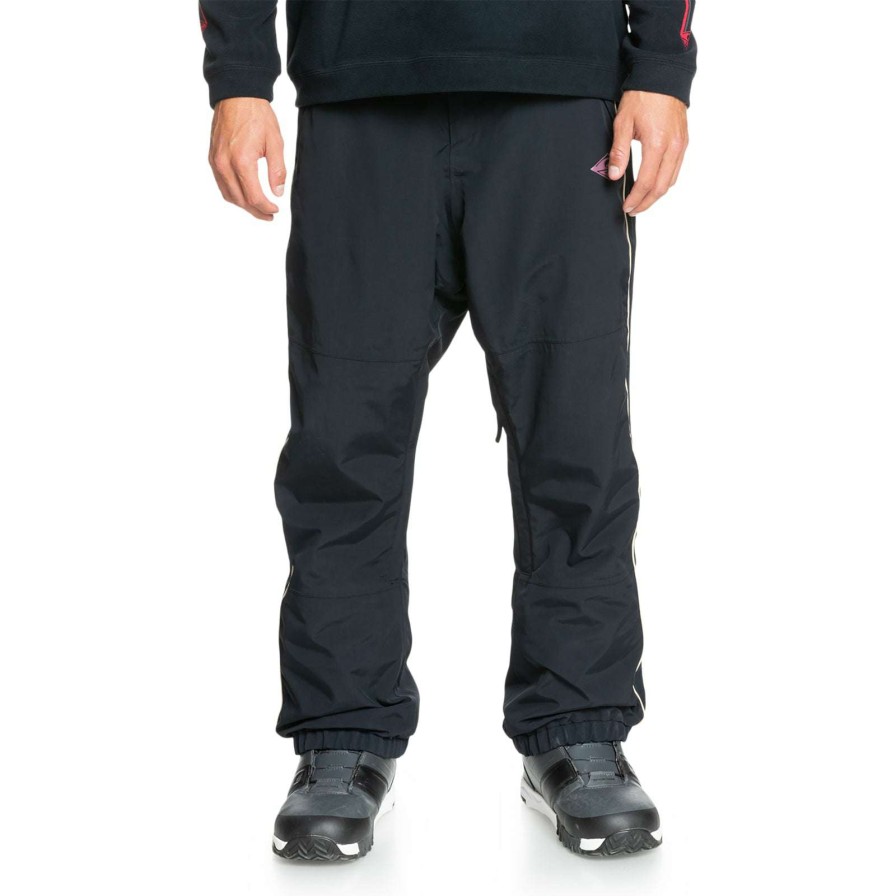 Apparel * | Quiksilver Snow Down Pant 2022 Less Expensive True Black