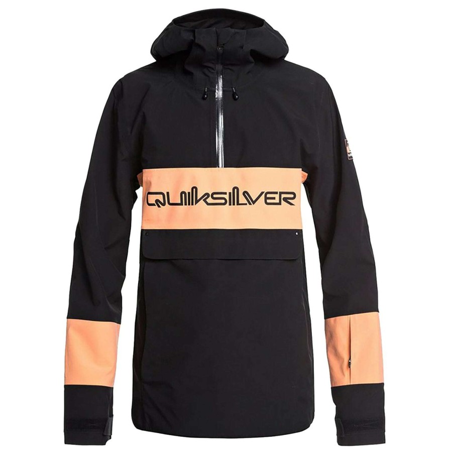 Apparel * | Quiksilver Anniversary Jacket 2020 With Discount Black