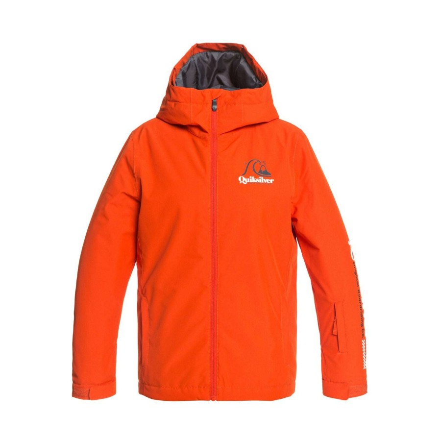 Apparel * | Quiksilver In The Hood Youth Jacket 2021 High Quality