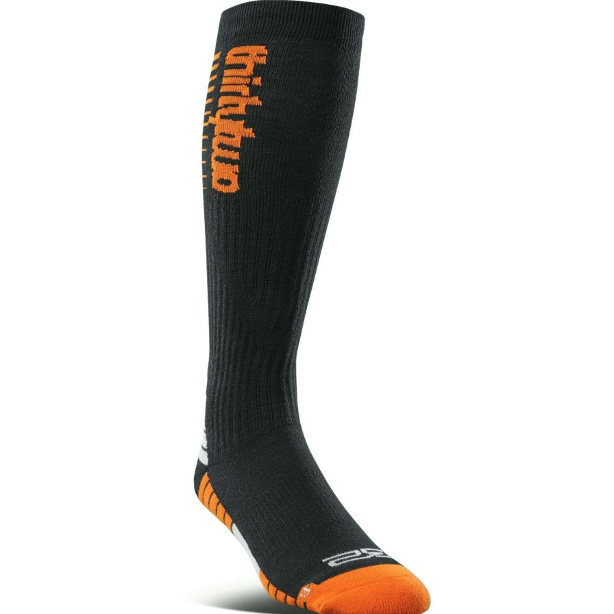 Apparel * | Thirtytwo Tm Merino Sock 2021 Cheaper Black