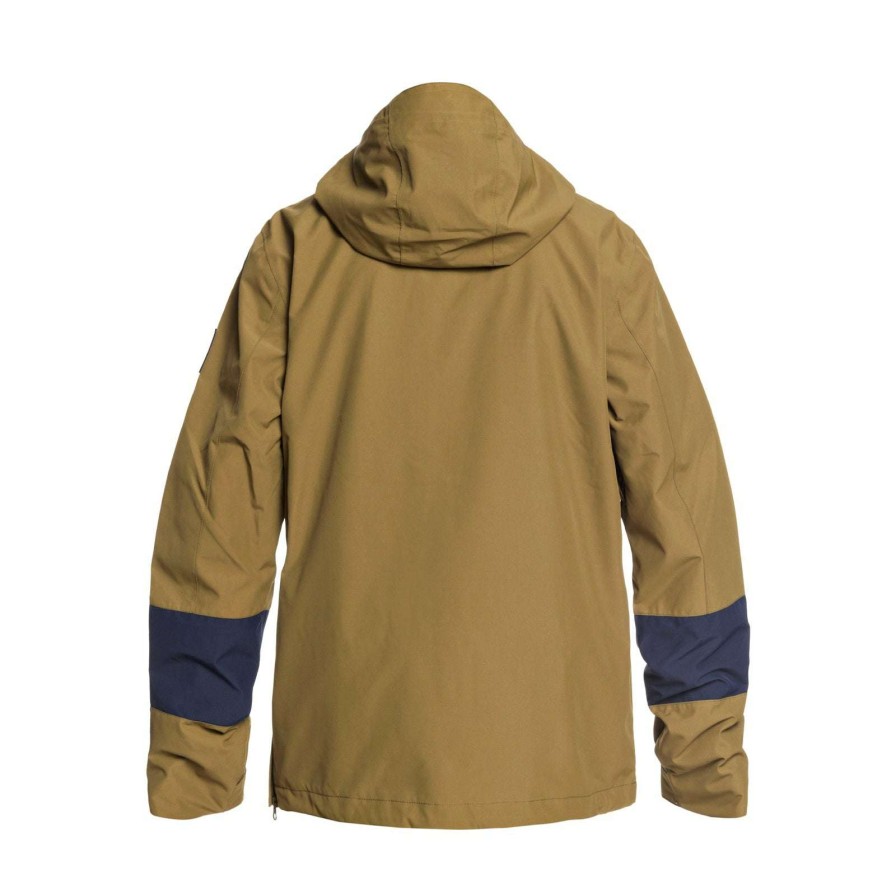 Apparel * | Quiksilver Steeze Jacket 2021 Less Expensive Military Olive