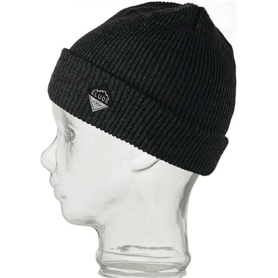 Beanie * | Elude On The Job Beanie 30%-70% Off True Black