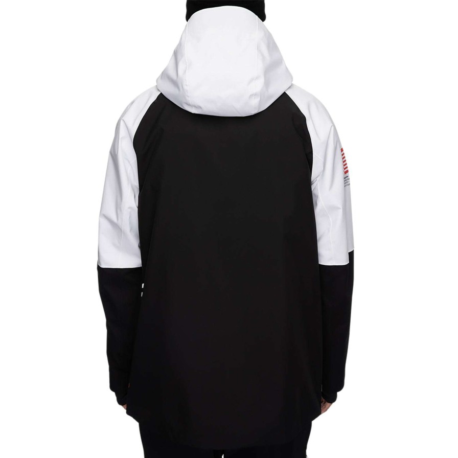 Apparel * | 686 Glcr Nasa Hydra Thermagraph Jacket 2022 With Discount White Clrblack