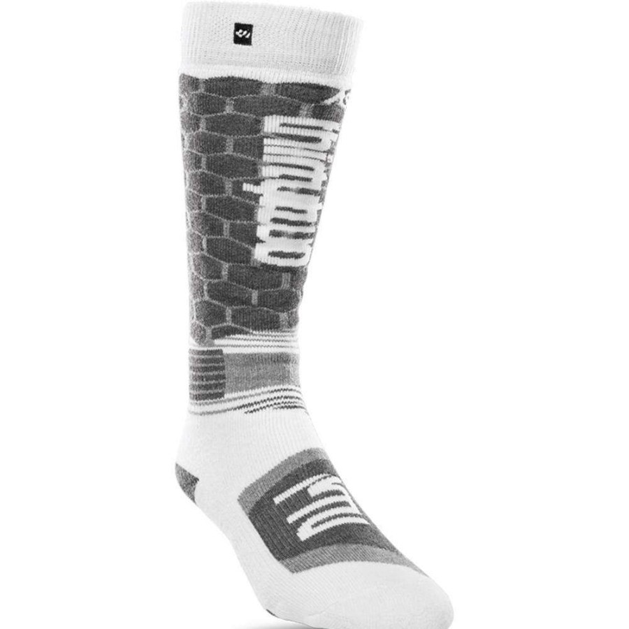 Apparel * | Thirtytwo Women Elite Asi Sock 2020 Quality Guarantee White