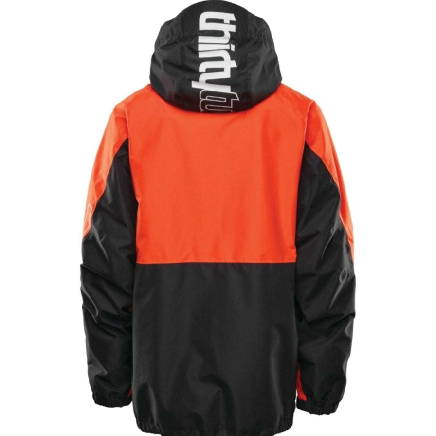 Apparel * | Thirtytwo Tm Jacket 2021 High Quality Black/Orange