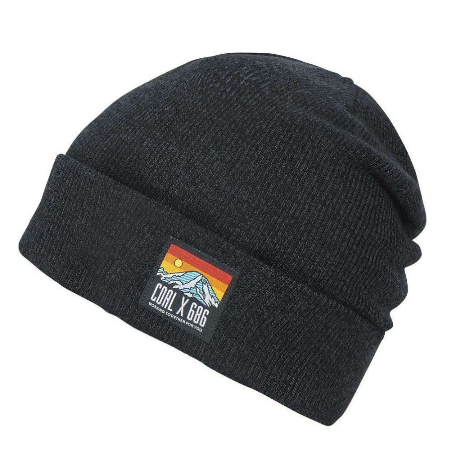 Beanie * | Coal The Paradise Beanie Sale Merchandise Charcoal Marl