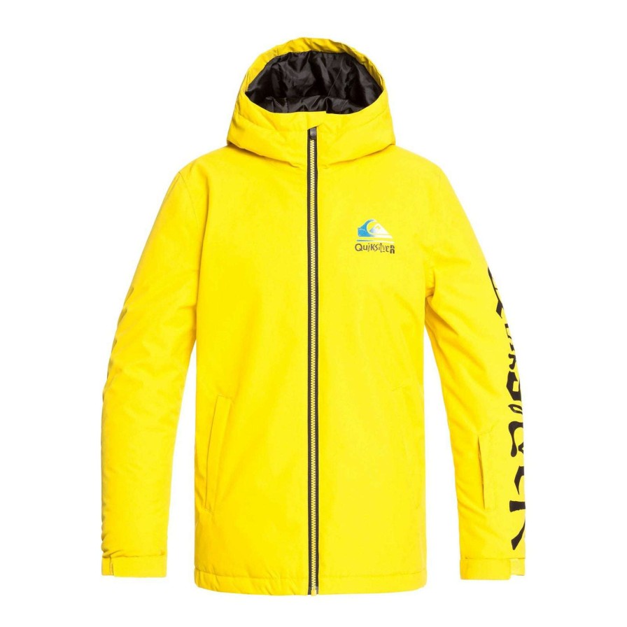 Apparel * | Quiksilver In The Hood Youth Jacket 2020 With Discount Sulphur