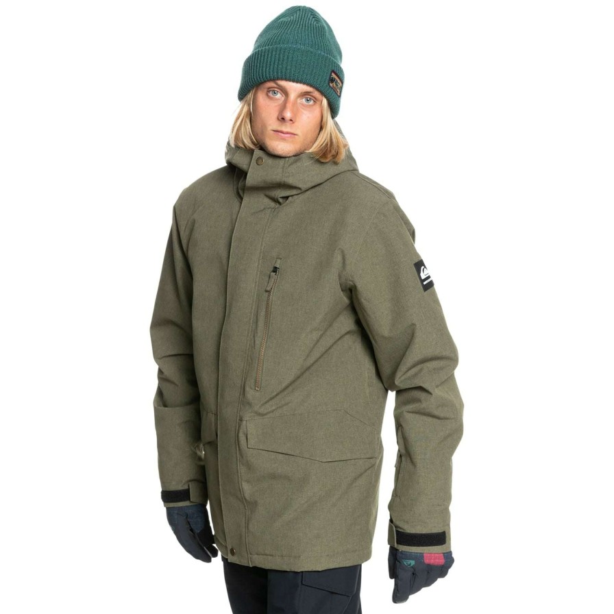 Apparel * | Quiksilver Mission Solid Jacket 2022 Radiant Model