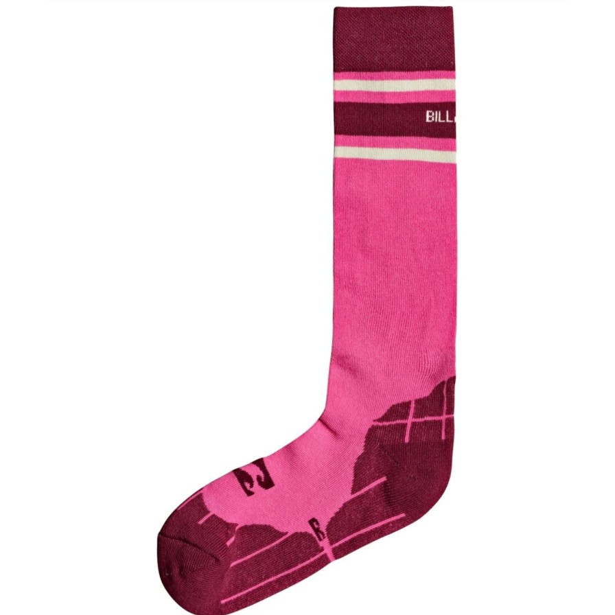 Apparel * | Billabong Happy Week Socks With Discount Shaka Pink