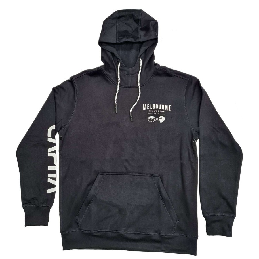 Apparel * | Capita X Msc Riding Hoodie Quick Expedition Black