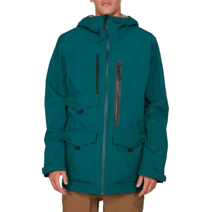 Apparel * | Billabong Prism Sympatex Jacket 2021 Reduced Price Deep Teal