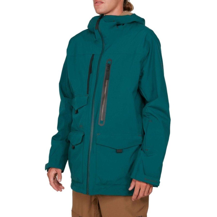 Apparel * | Billabong Prism Sympatex Jacket 2021 Reduced Price Deep Teal