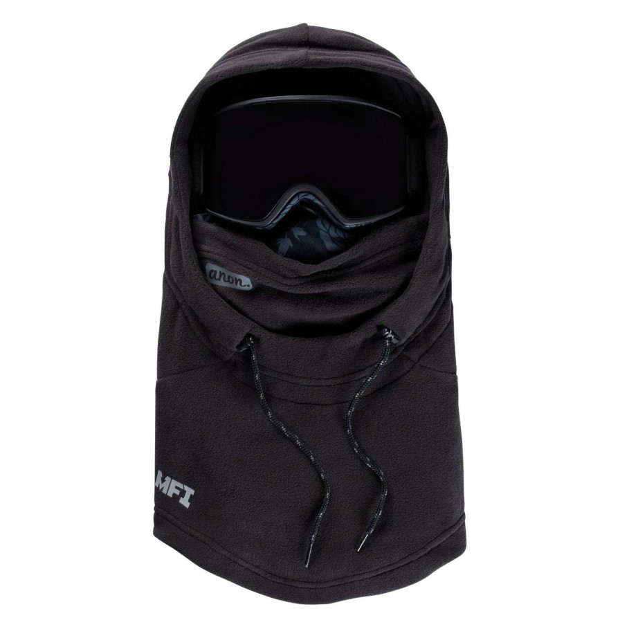 Apparel * | Anon Womens Mfi Xl Hood Clava Hot Selling Black