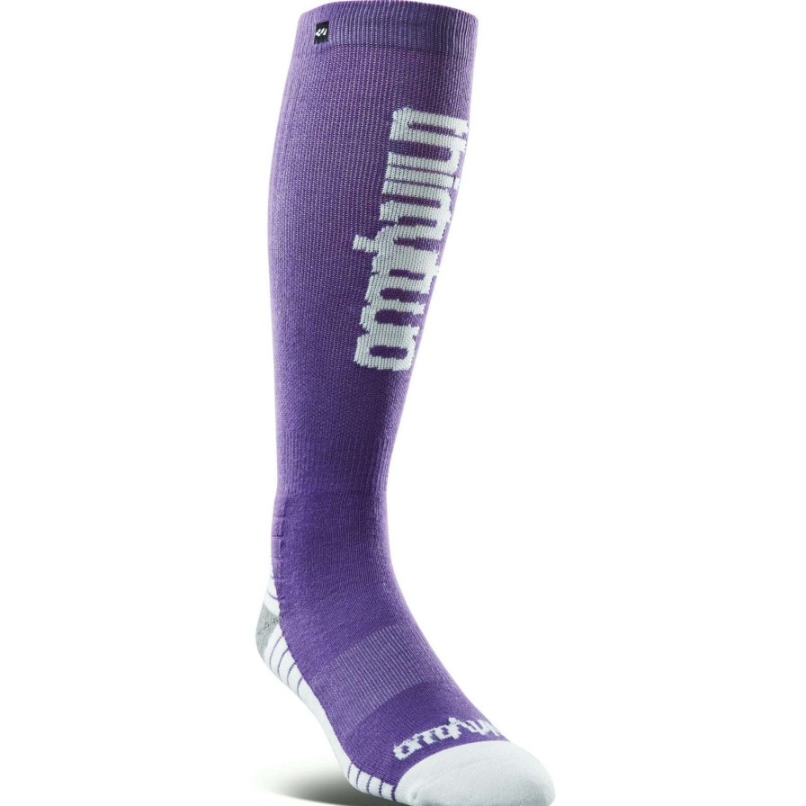 Apparel * | Thirtytwo Womens Double Sock 2021 Radiant Model Purple