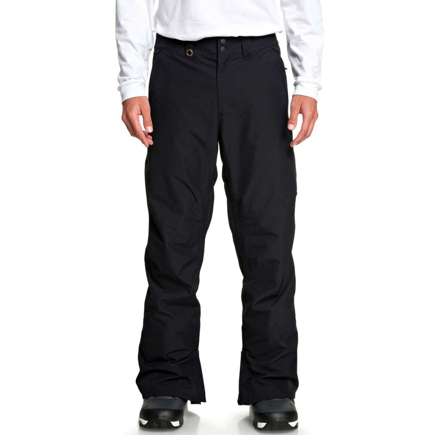 Apparel * | Quiksilver Estate Pant 2020 High Quality Black