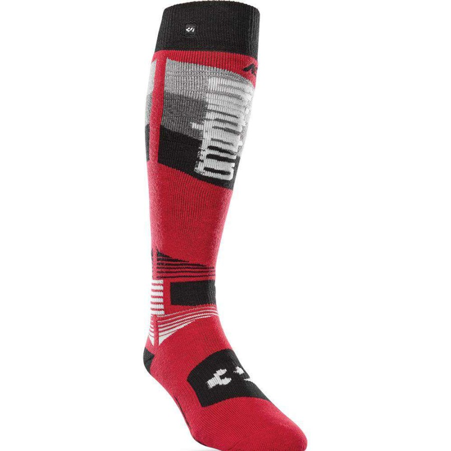 Apparel * | Thirtytwo Asi Merino Performance Sock 2020 Offering Discounts Red