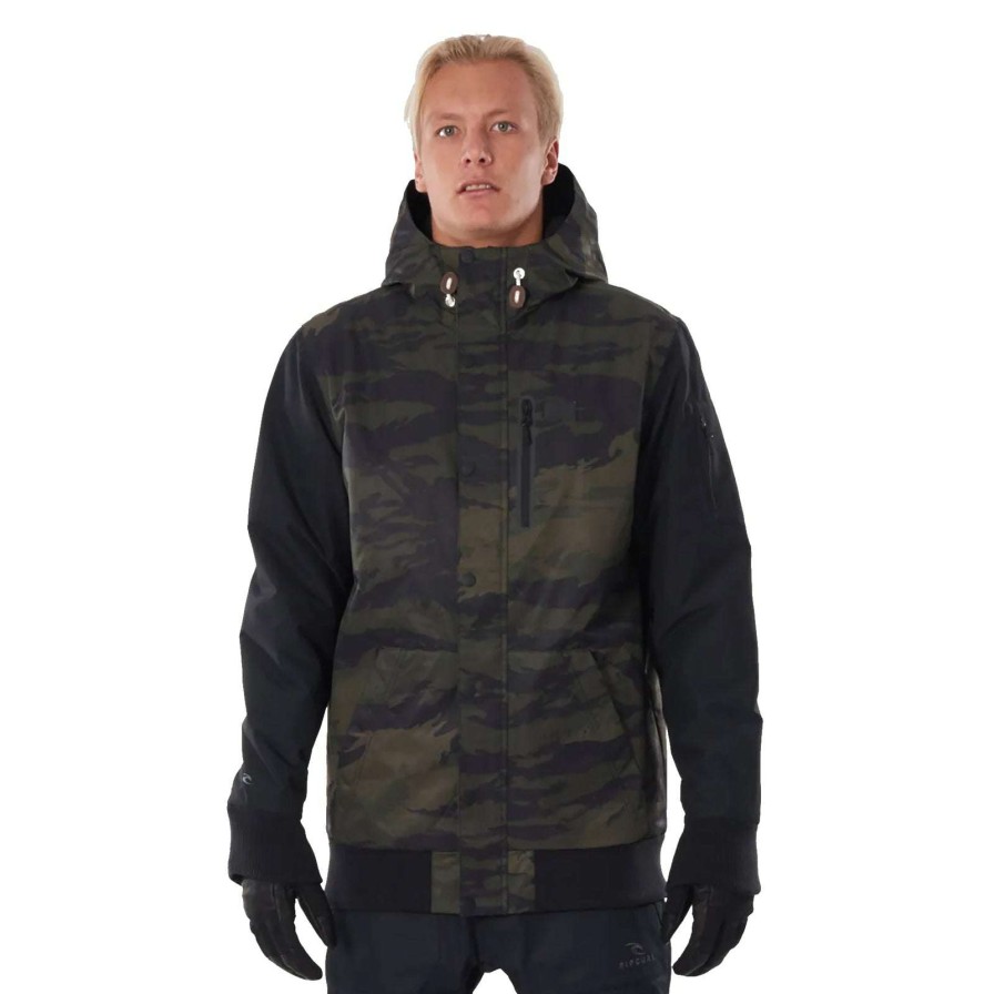 Apparel * | Rip Curl Traction Jacket 2022 Less Expensive Camo