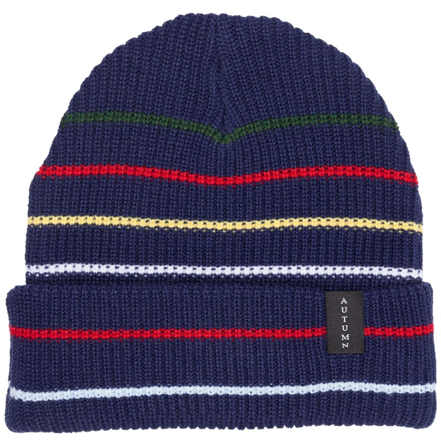 Beanie * | Autumn Multi Stripe Beanie Discounts