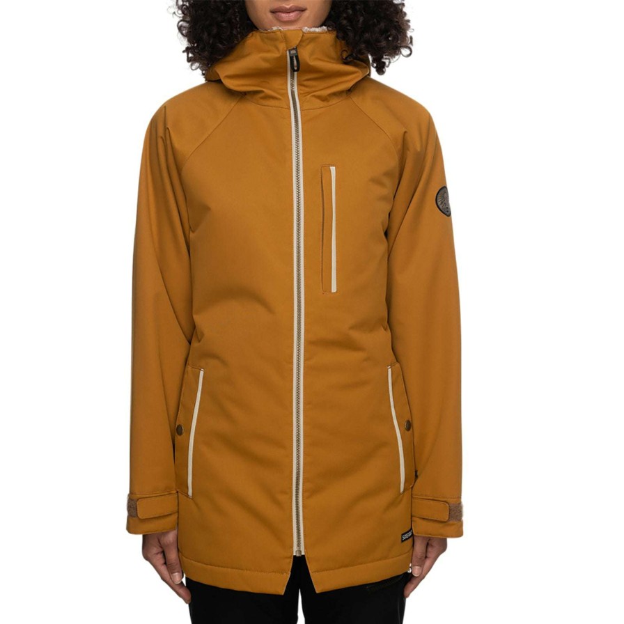 Apparel * | 686 Dream Insulated Jacket 2022 Hot Selling Golden Brown