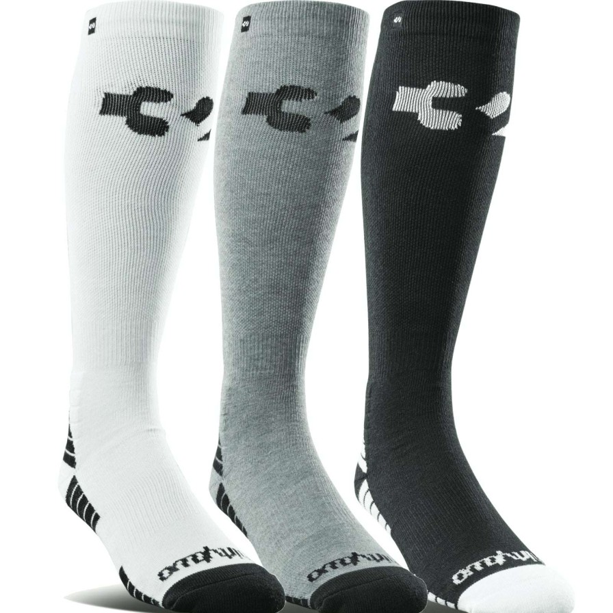 Apparel * | Thirtytwo Cut Out 3-Pack Sock 2021 High Quality Assorted