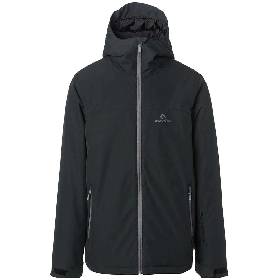 Apparel * | Rip Curl Enigma Jacket 2022 Radiant Model Jet Black