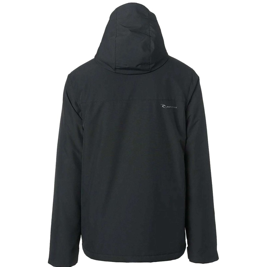 Apparel * | Rip Curl Enigma Jacket 2022 Radiant Model Jet Black