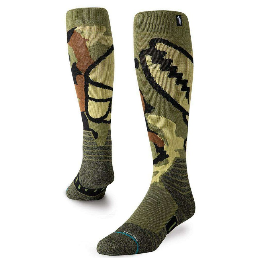 Apparel * | Stance Snow Sock Sale Merchandise Camo Grab