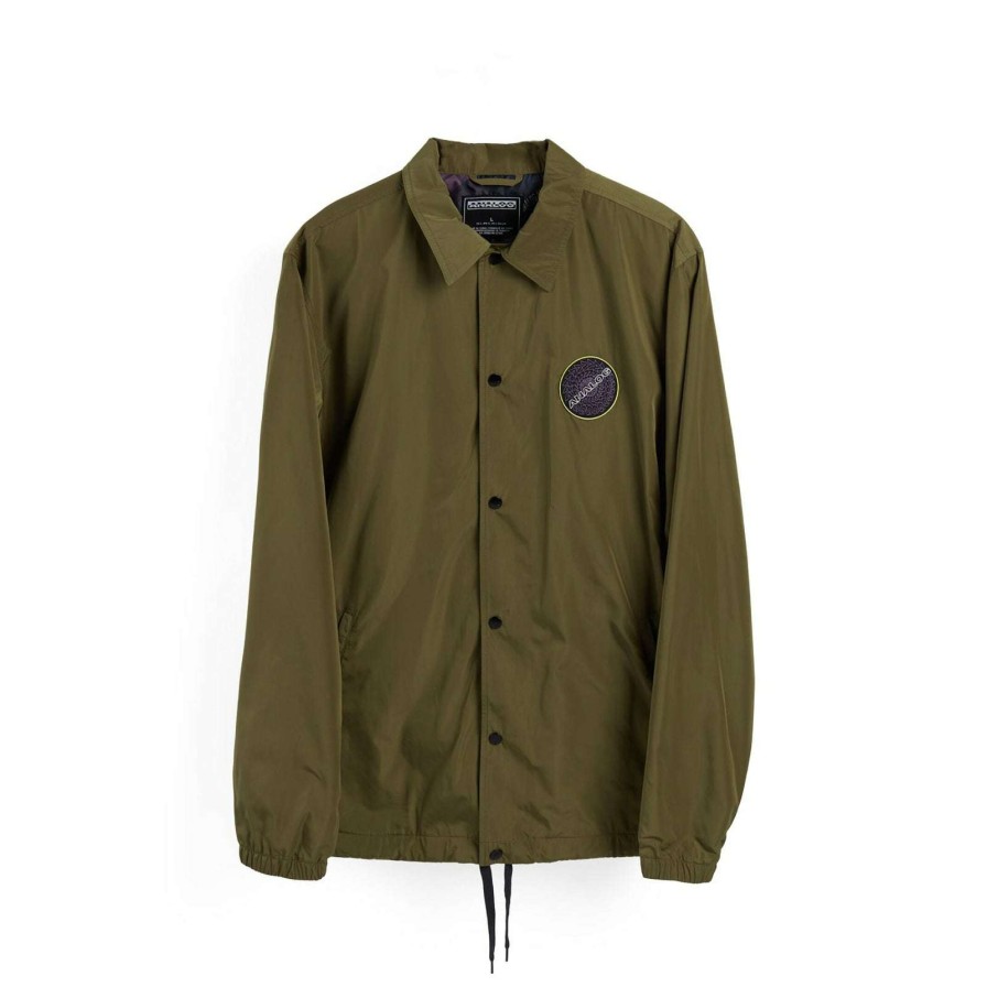 Apparel * | Analog Sparkwave Jacket 2021 Sale Merchandise Martini Olive