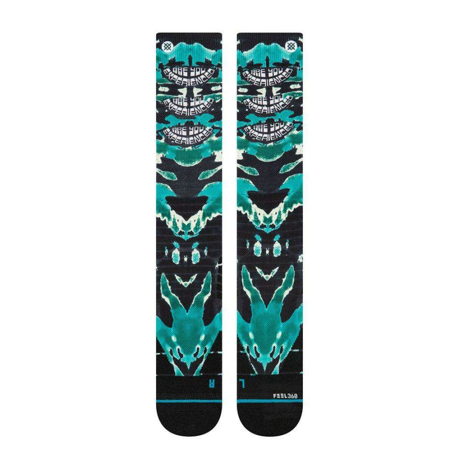 Apparel * | Stance Snow Sock Offering Discounts Hendrix Snow Dye