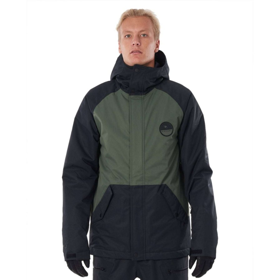 Apparel * | Rip Curl Notch Up Jacket 2021 Unique Style Forest Green