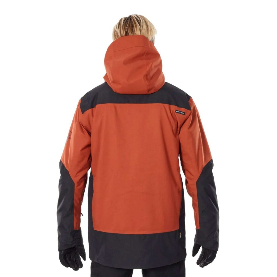 Apparel * | Rip Curl Pow Search Jacket 2022 Quality Guarantee Arabian Spice