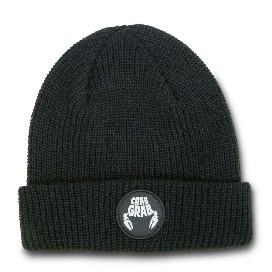 Beanie * | Crab Grab Circle Patch Beanie Less Expensive