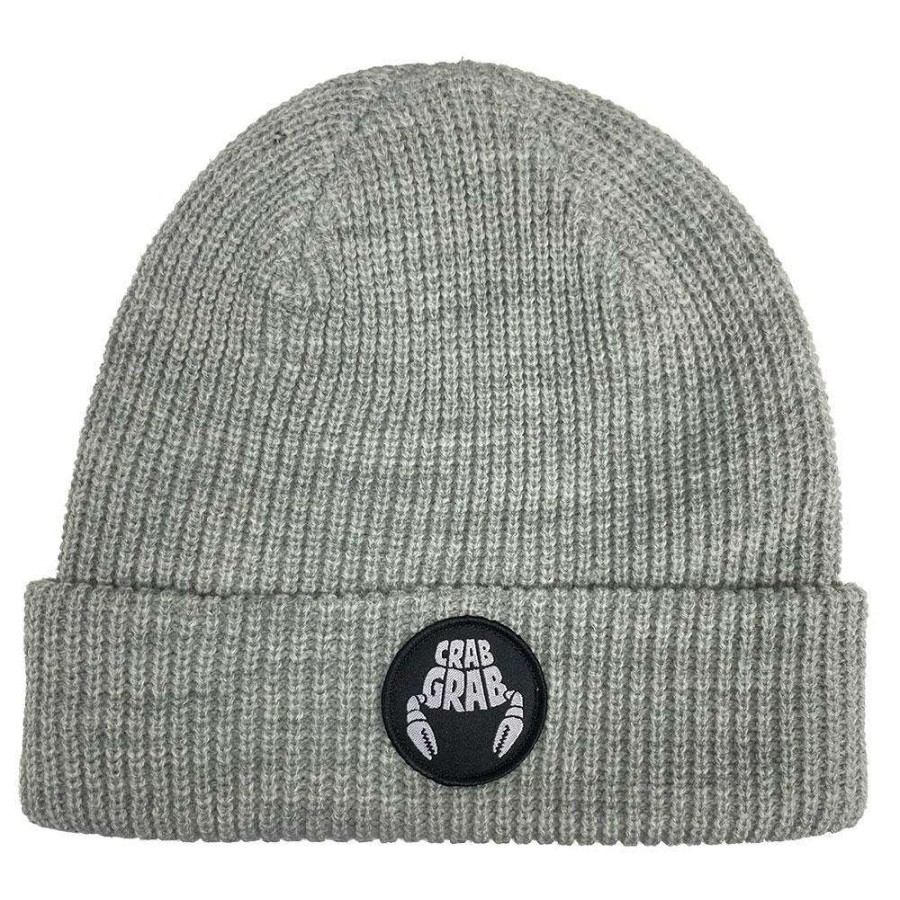 Beanie * | Crab Grab Circle Patch Beanie Less Expensive