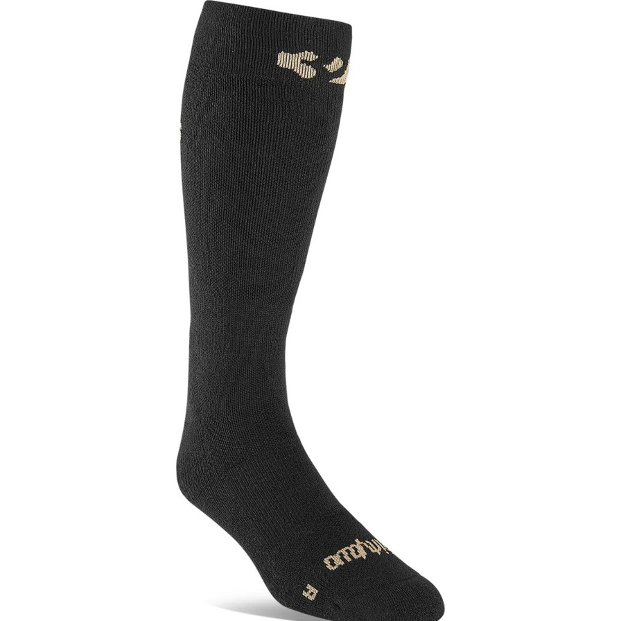 Apparel * | Thirtytwo Jones Merino Asi Sock 2022 With Discount Black