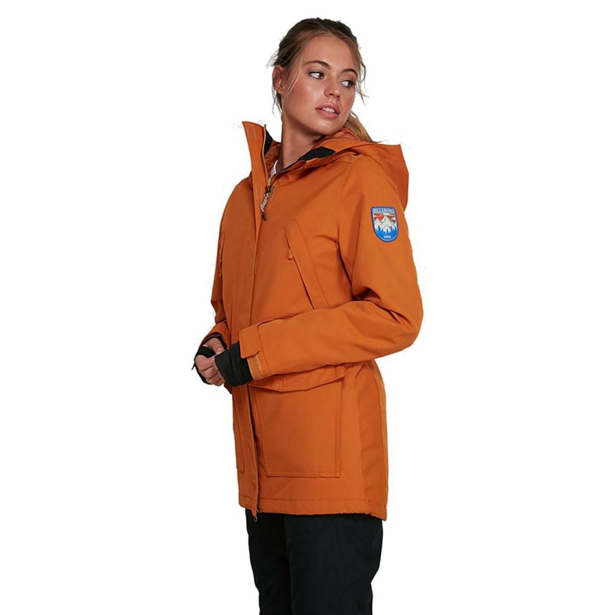 Apparel * | Billabong Go Outside Jacket 2021 Quick Expedition Brown