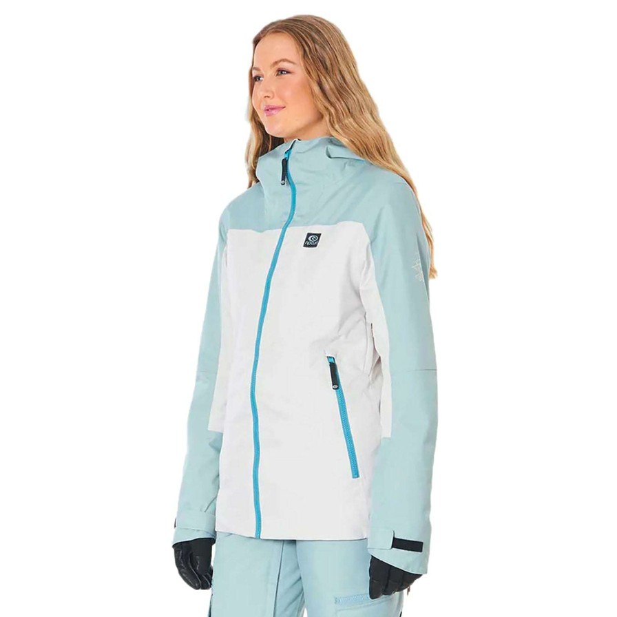 Apparel * | Rip Curl Womens Freeride Search Jacket 2022 Sale Merchandise Moonbeam