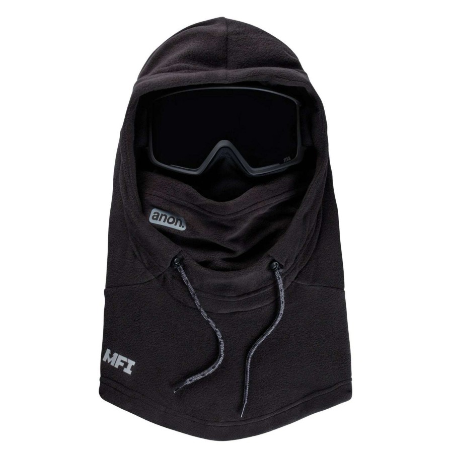 Apparel * | Anon Mens Mfi Xl Hood Clava 2021 Online Black